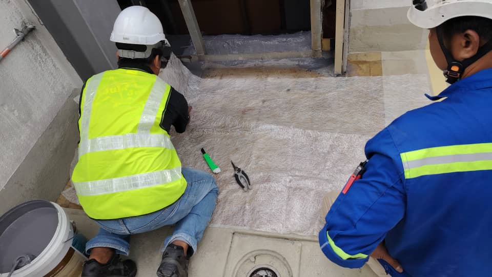 PERKESO Waterproofing, NU Tower Sentral 2 2