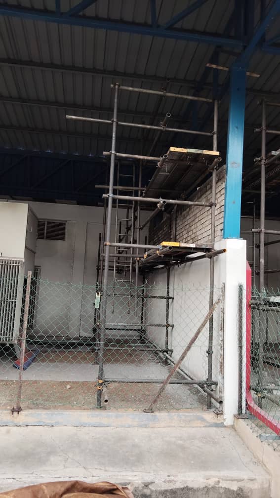 NS BlueScope Fire Wall, Sungai Puloh 1