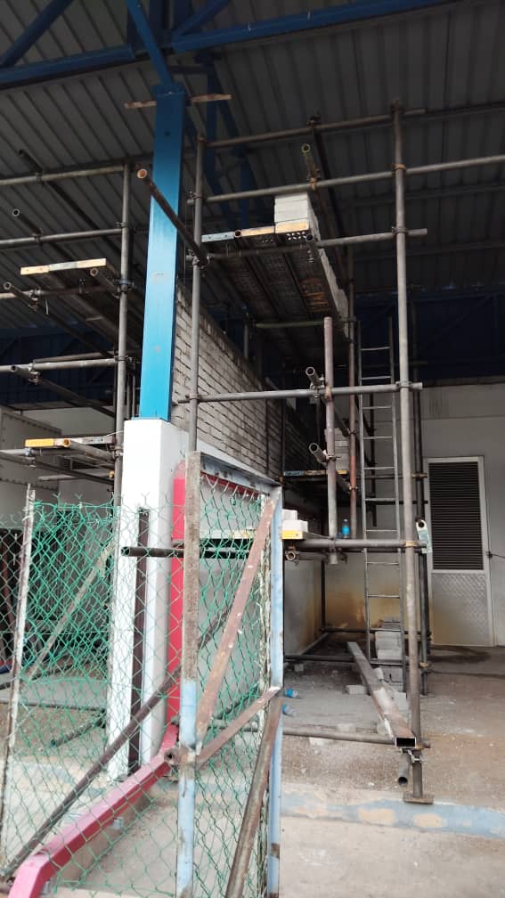 NS BlueScope Fire Wall, Sungai Puloh 2
