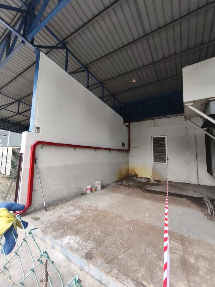 NS BlueScope Fire Wall, Sungai Puloh 4